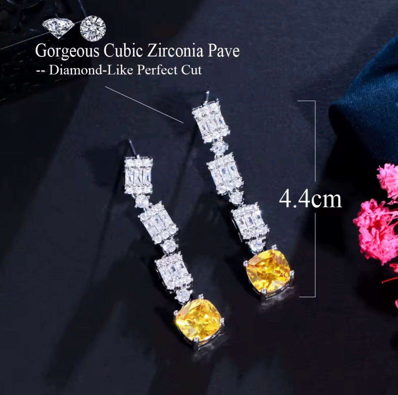 Starlit Lumiere Drop Earrings