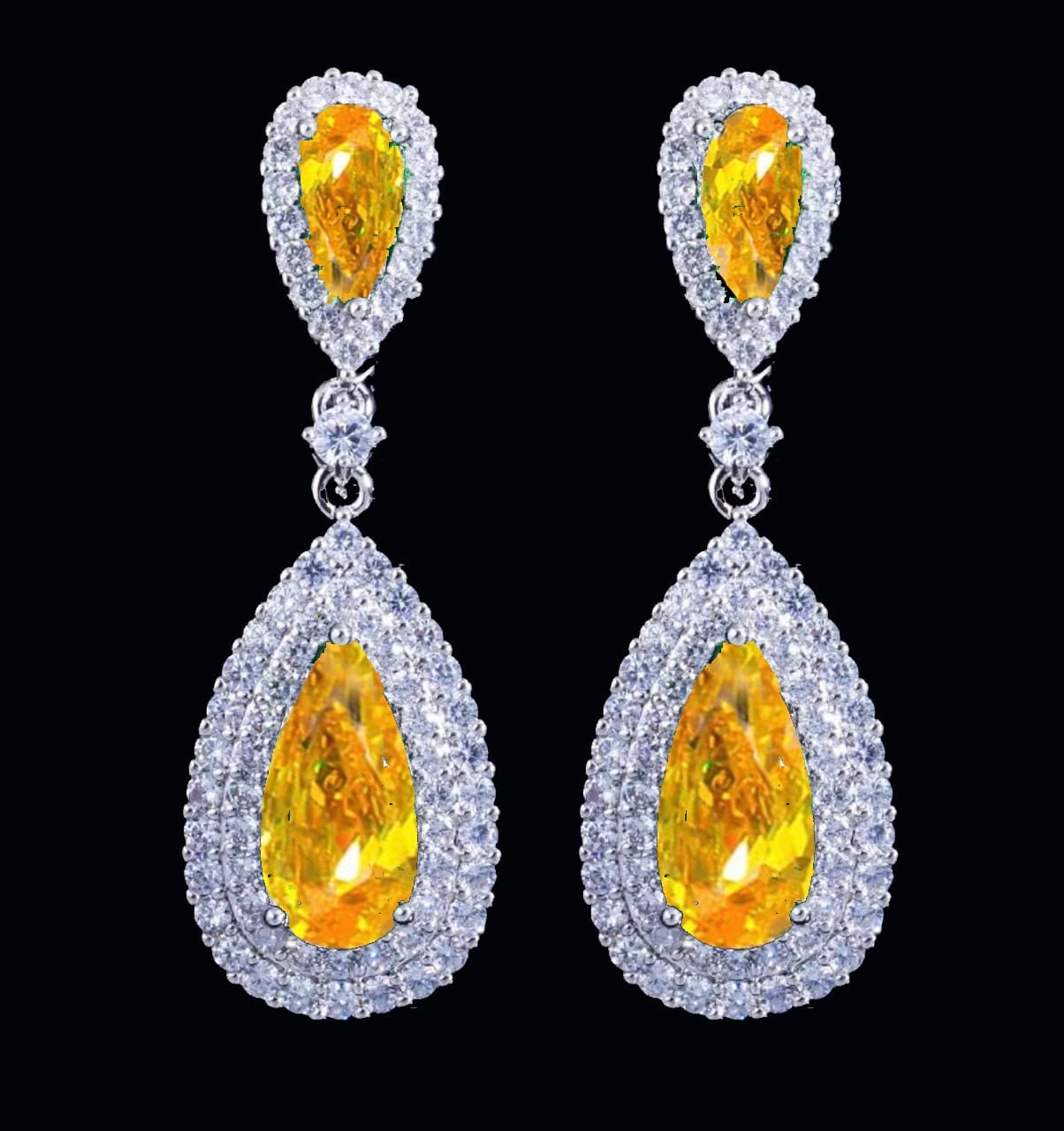 Brilliant Starlight Drop Earrings