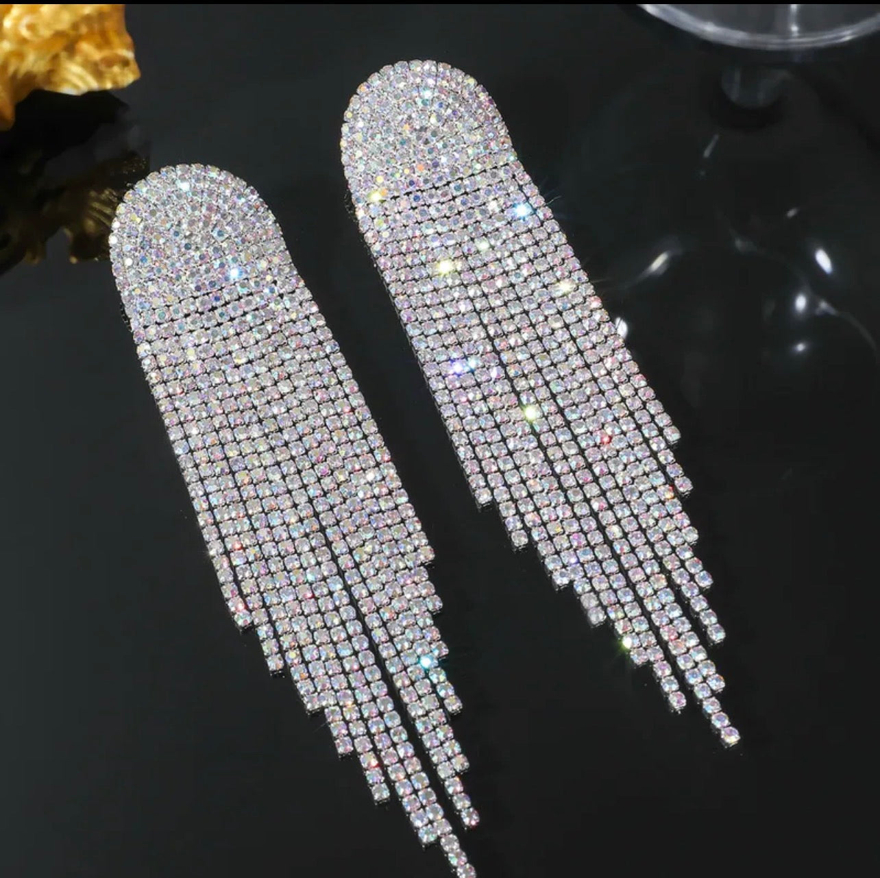 Eternal Crystal Drop Earrings