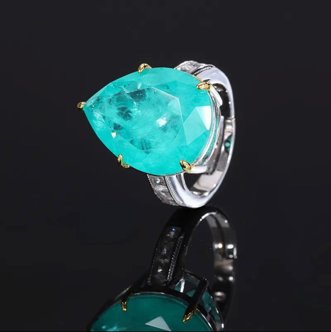 Luminous Gemstone Ring