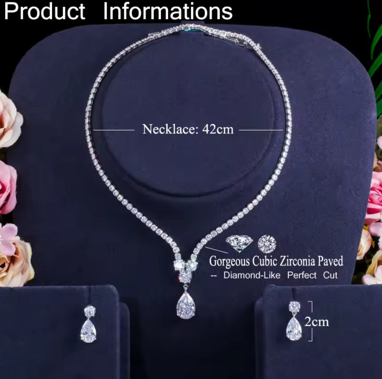 Celestial Necklace & Earring Set