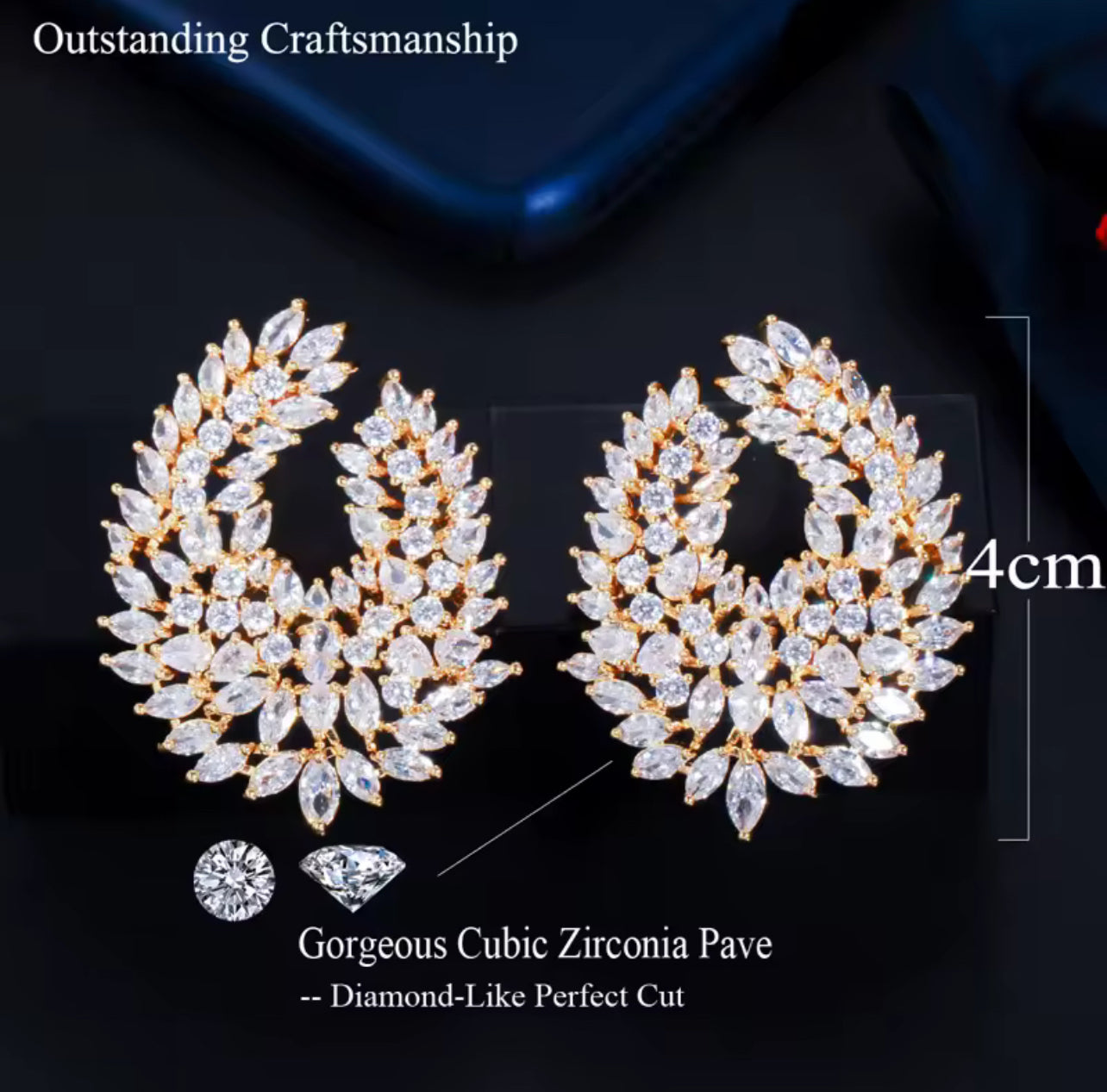 Opulent Brilliance Earrings