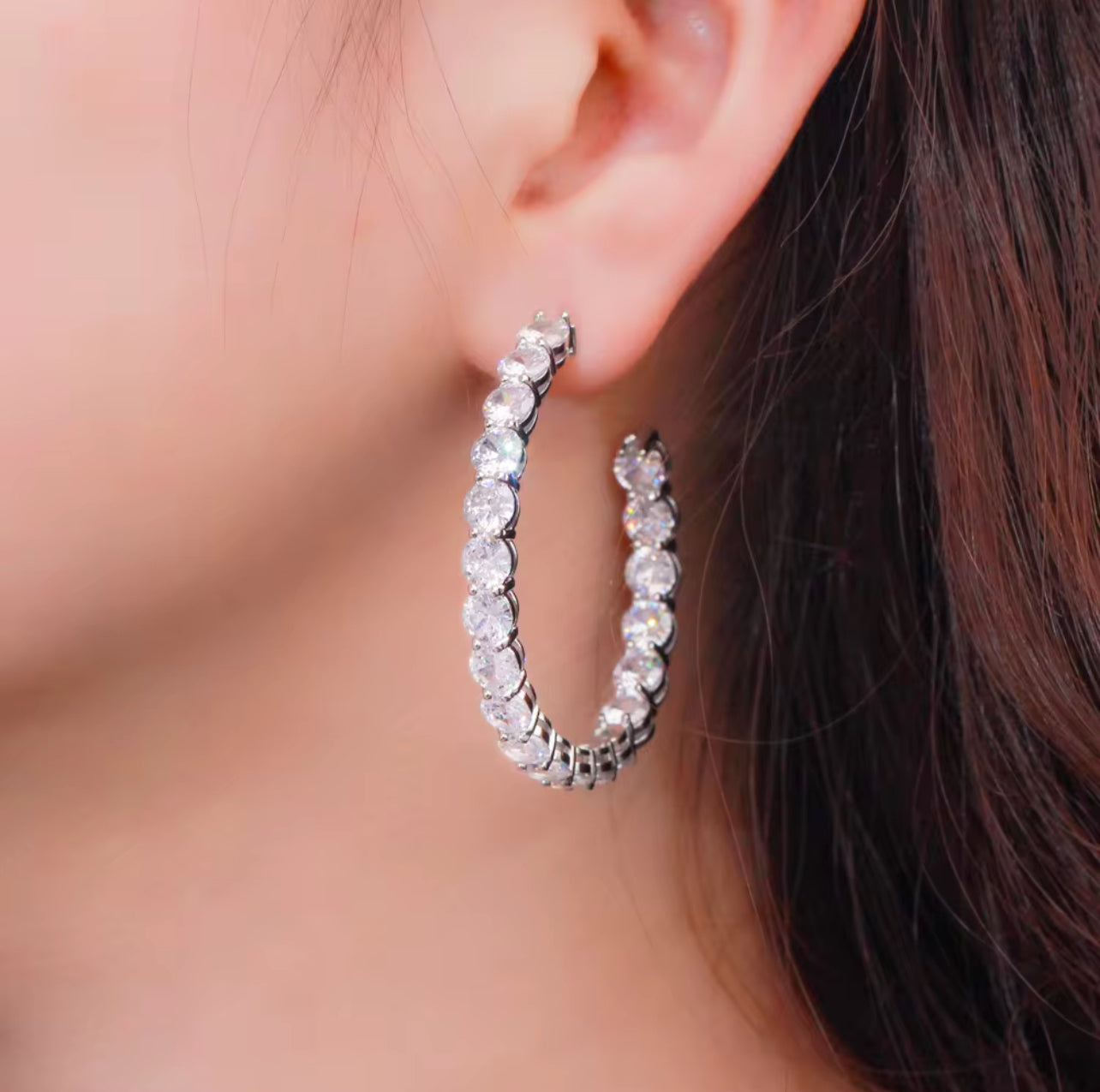 Silver-Plated Earrings