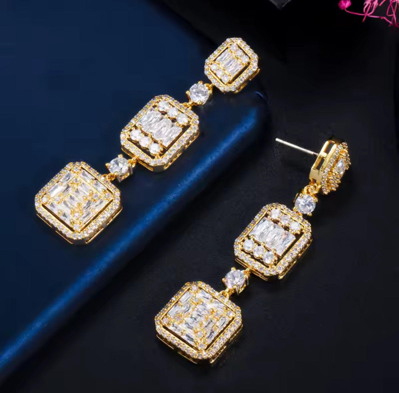 Gilded Halo Earrings