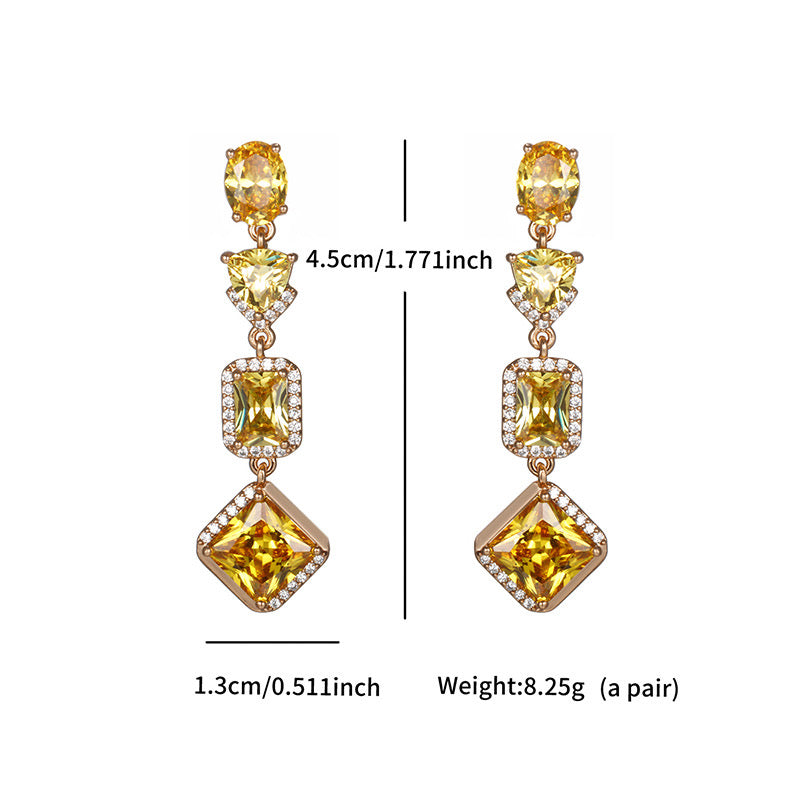 Aurora Glow Drop Earrings