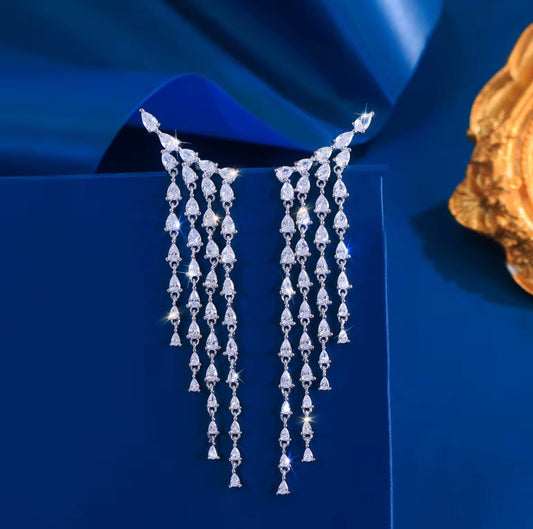 Celestia Waterfall Drop Earrings