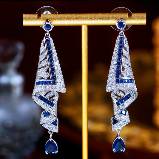 Regal Zircon Earrings