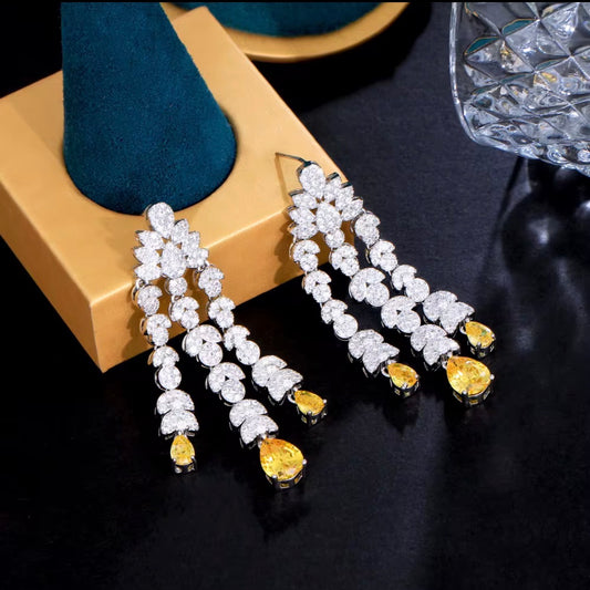 Iconic Zircon Drop Earrings