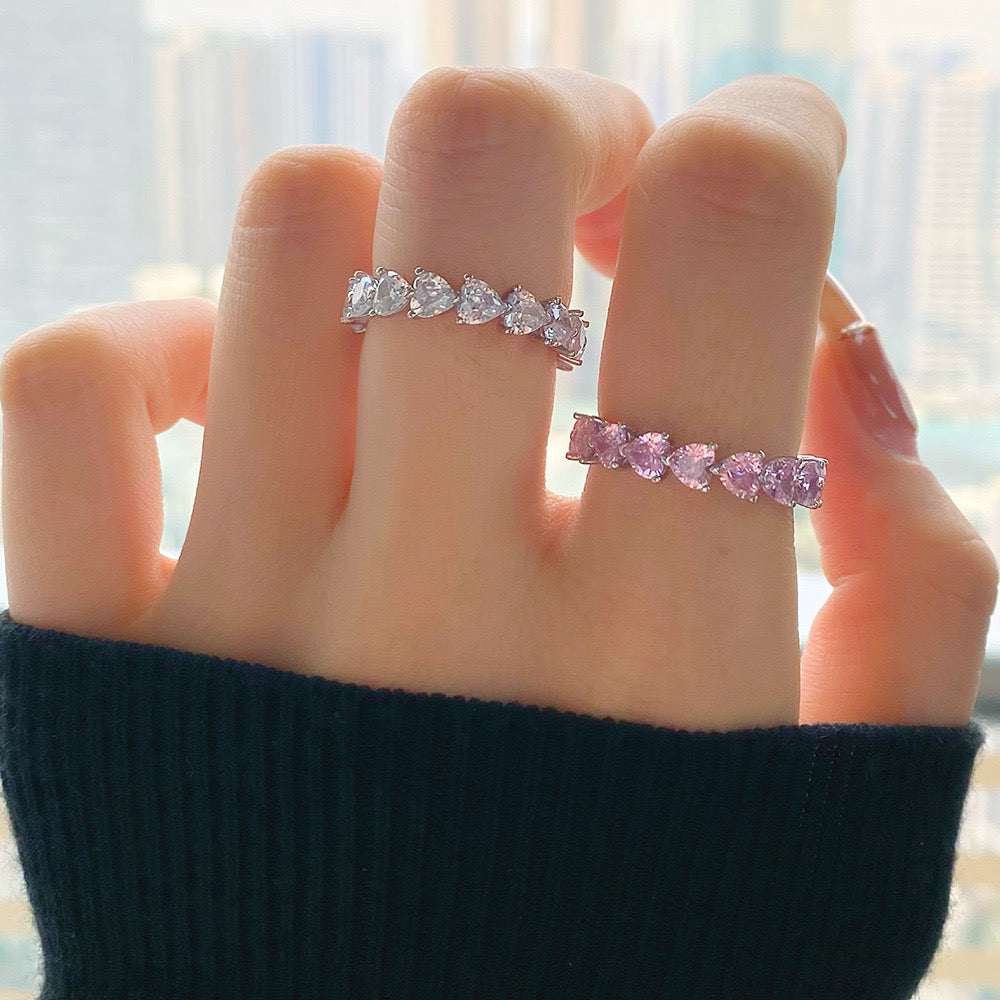 Radiant Heart Ring