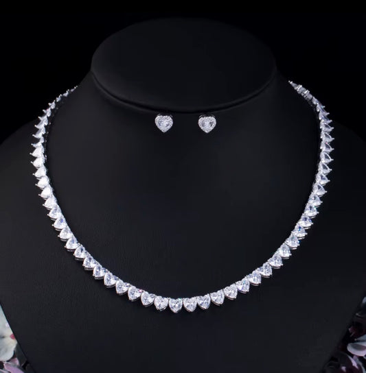 Radiant Necklace & Earring Set