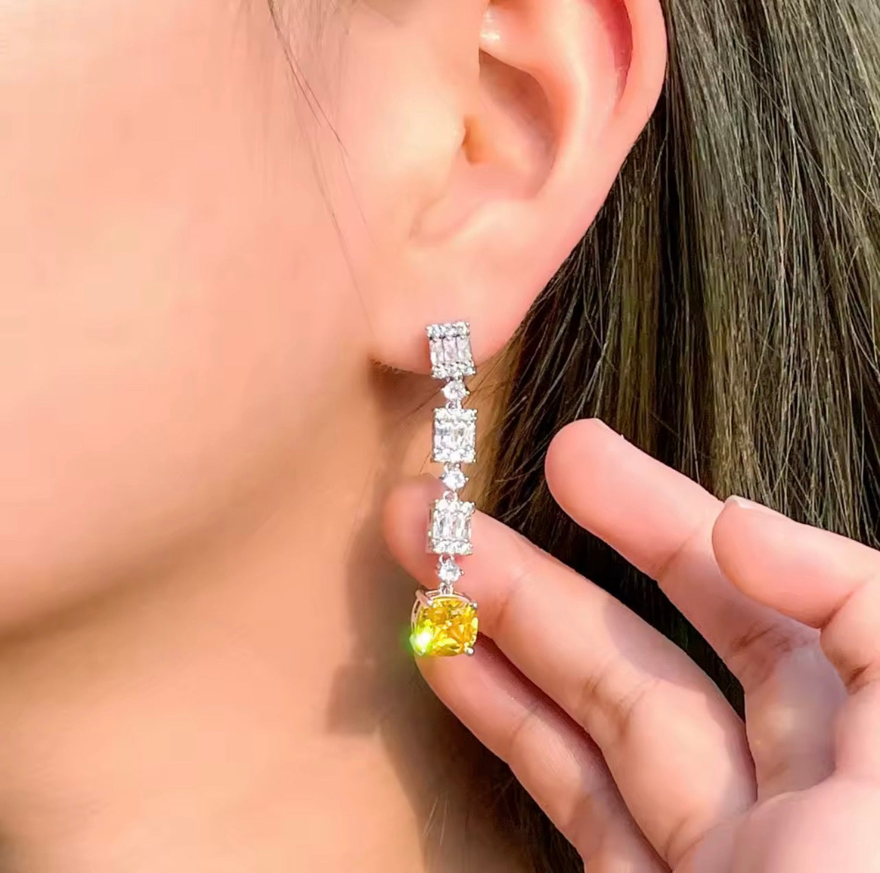 Starlit Lumiere Drop Earrings