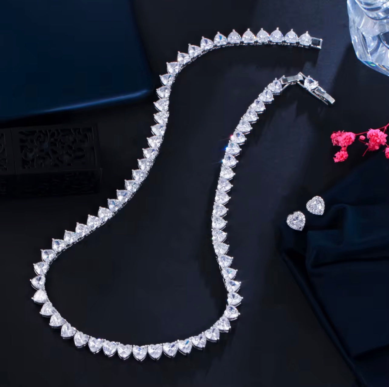 Radiant Necklace & Earring Set
