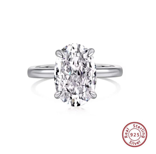 Gilded Diamond Ring