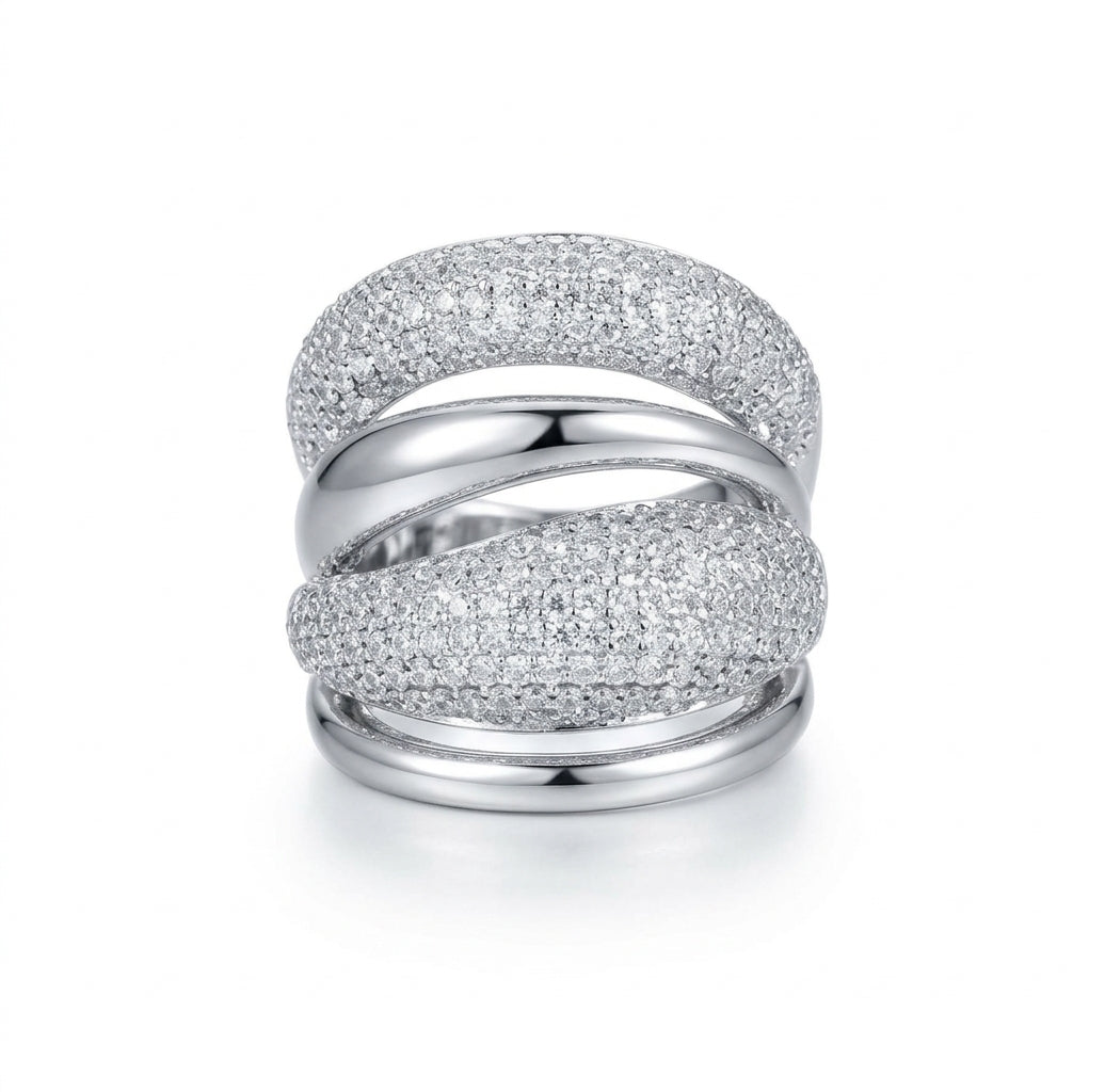 Lumina Crossover Statement Ring