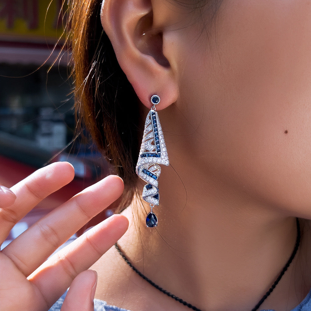 Regal Zircon Earrings