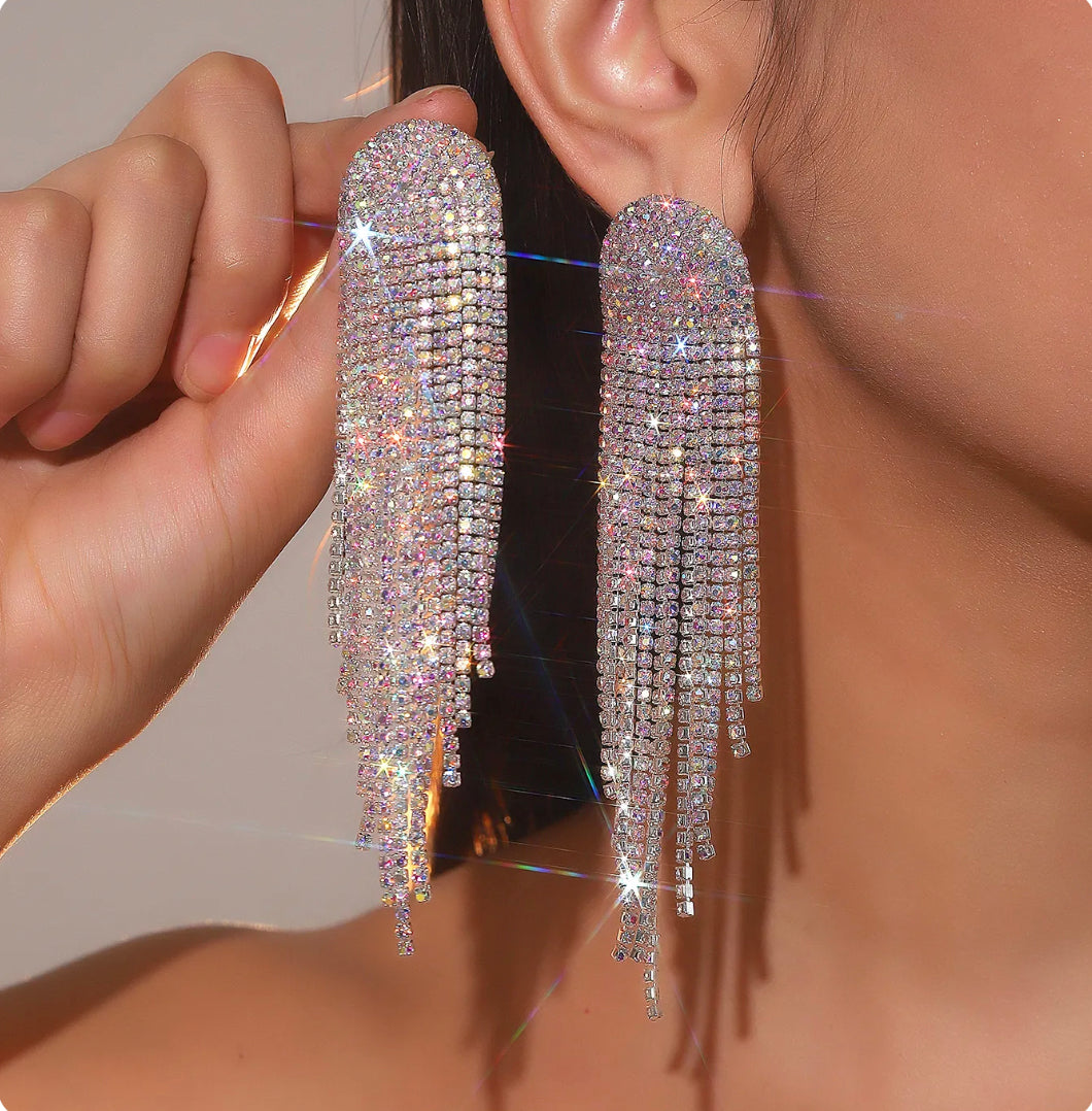 Eternal Crystal Drop Earrings