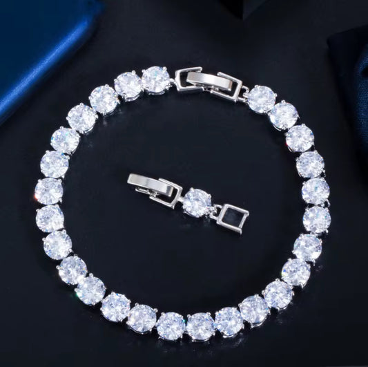 Starlit Zircon Bracelet