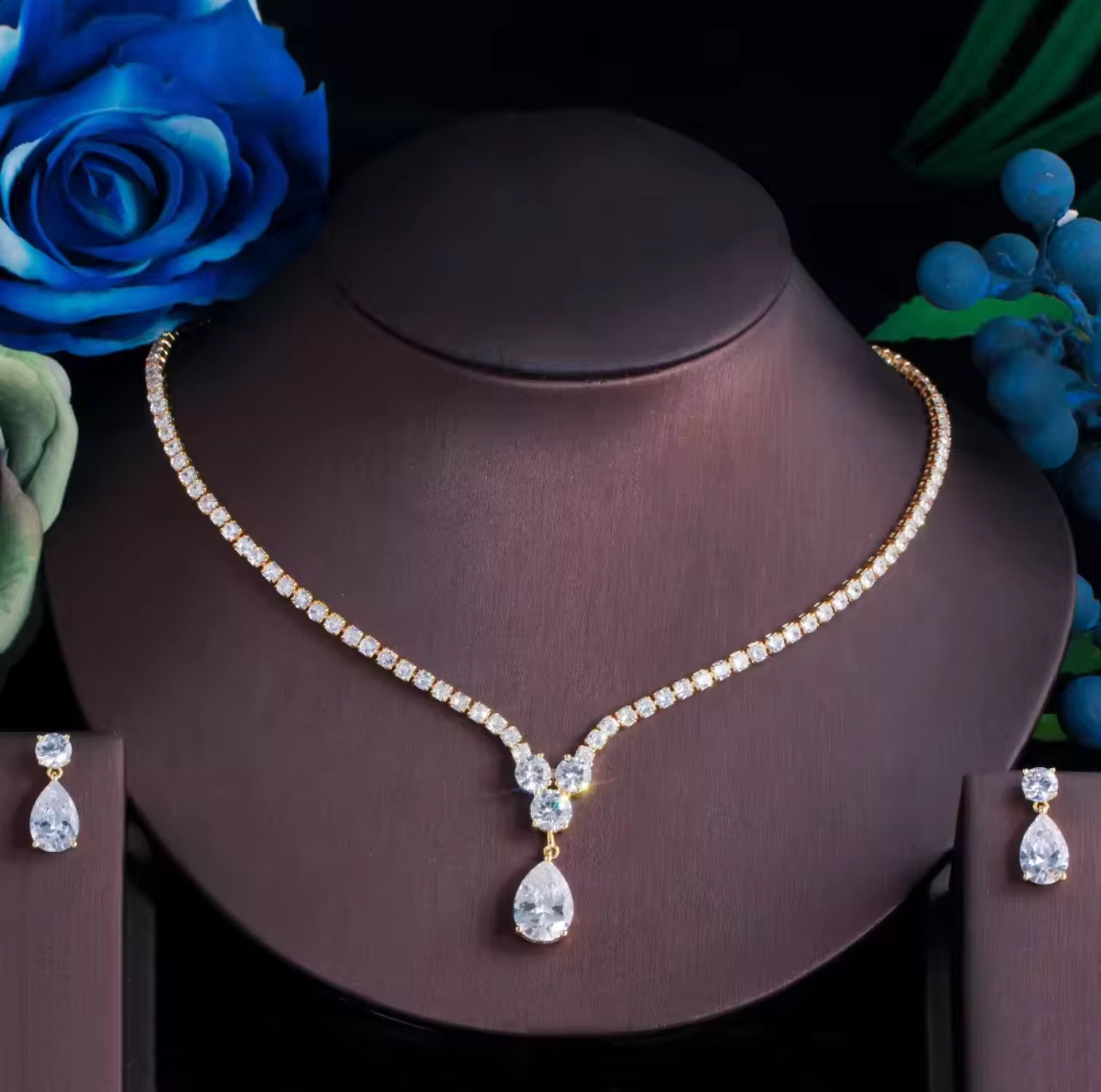 Celestial Necklace & Earring Set