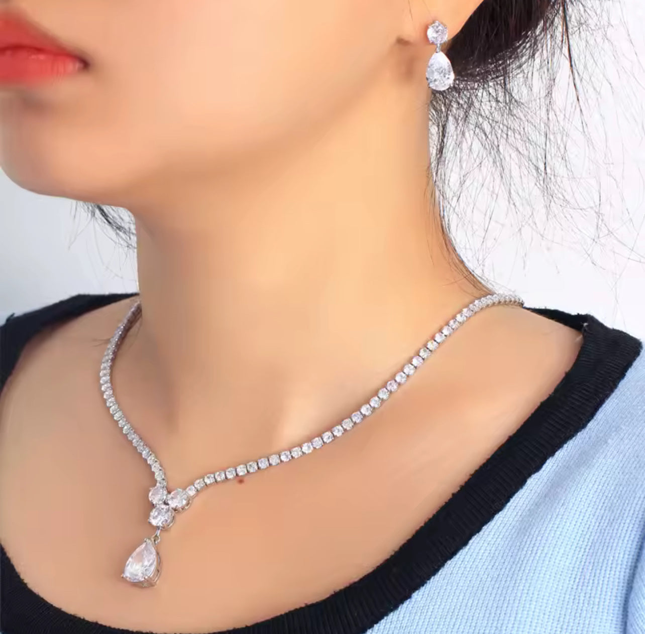 Celestial Necklace & Earring Set