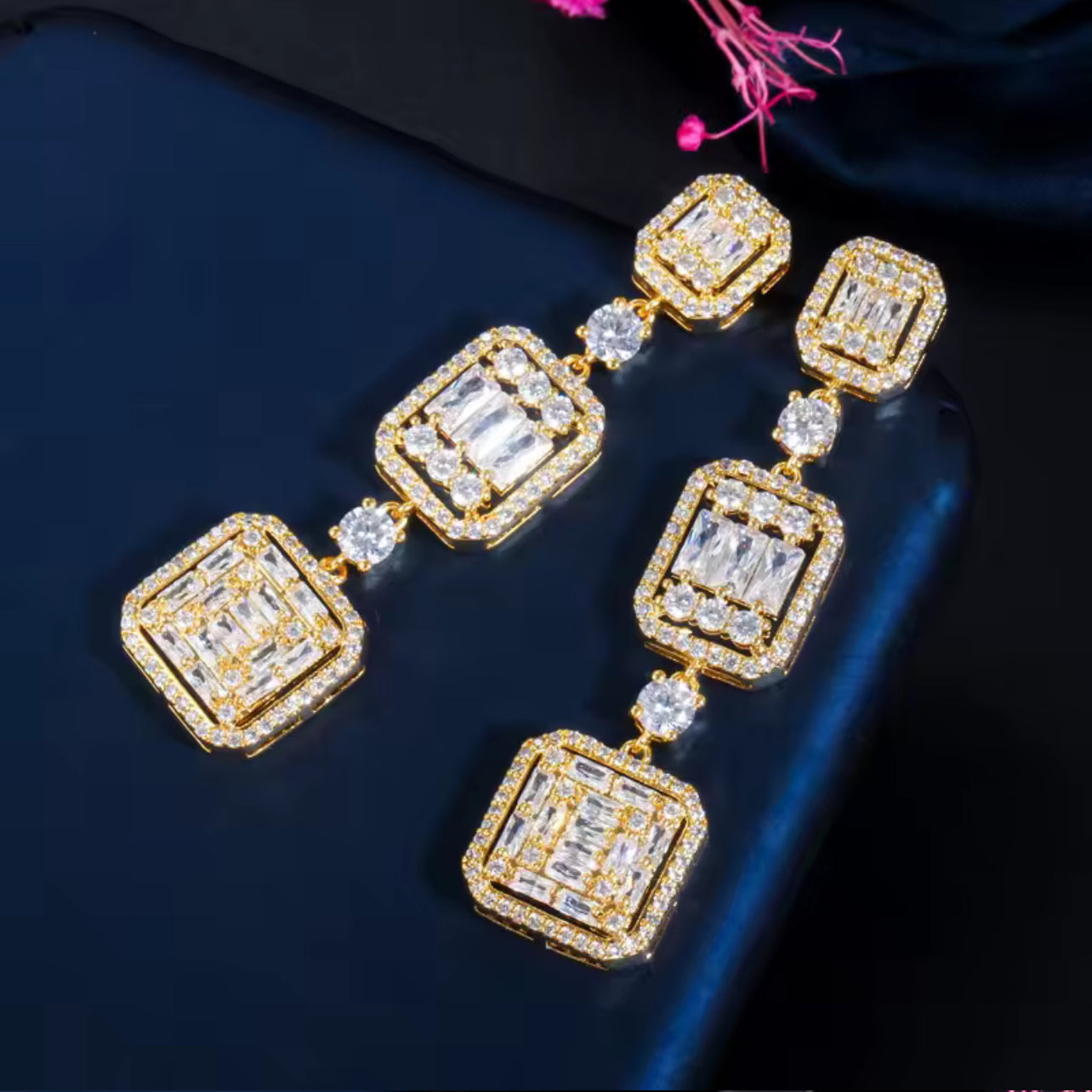 Gilded Halo Earrings