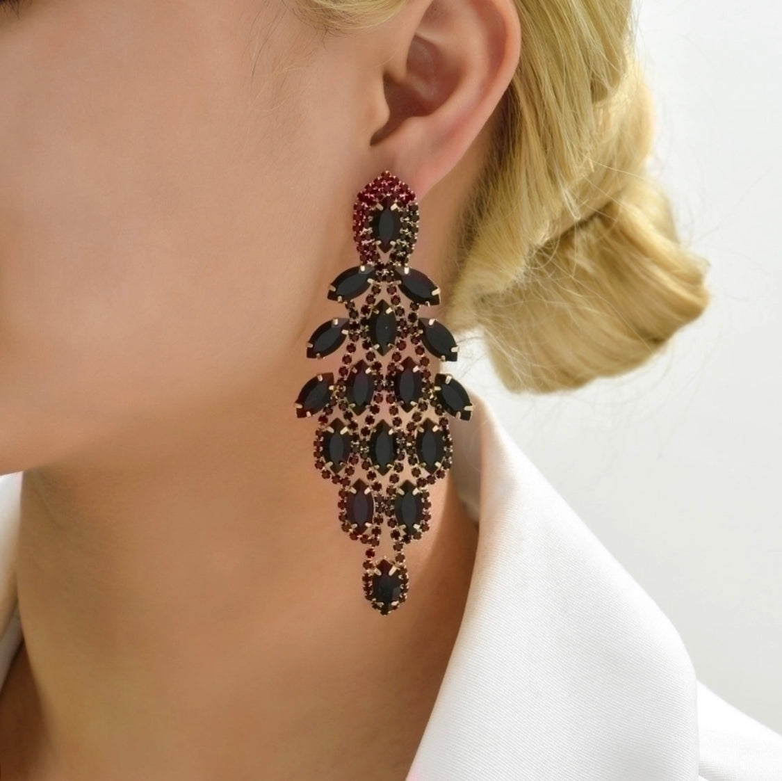 Lustrous Glow Drop Earrings