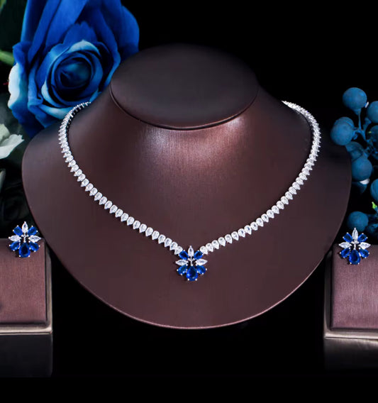 Cascade Necklace & Earring Set