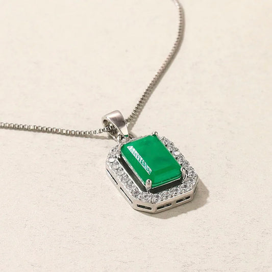 Sparkling Zircon Necklace