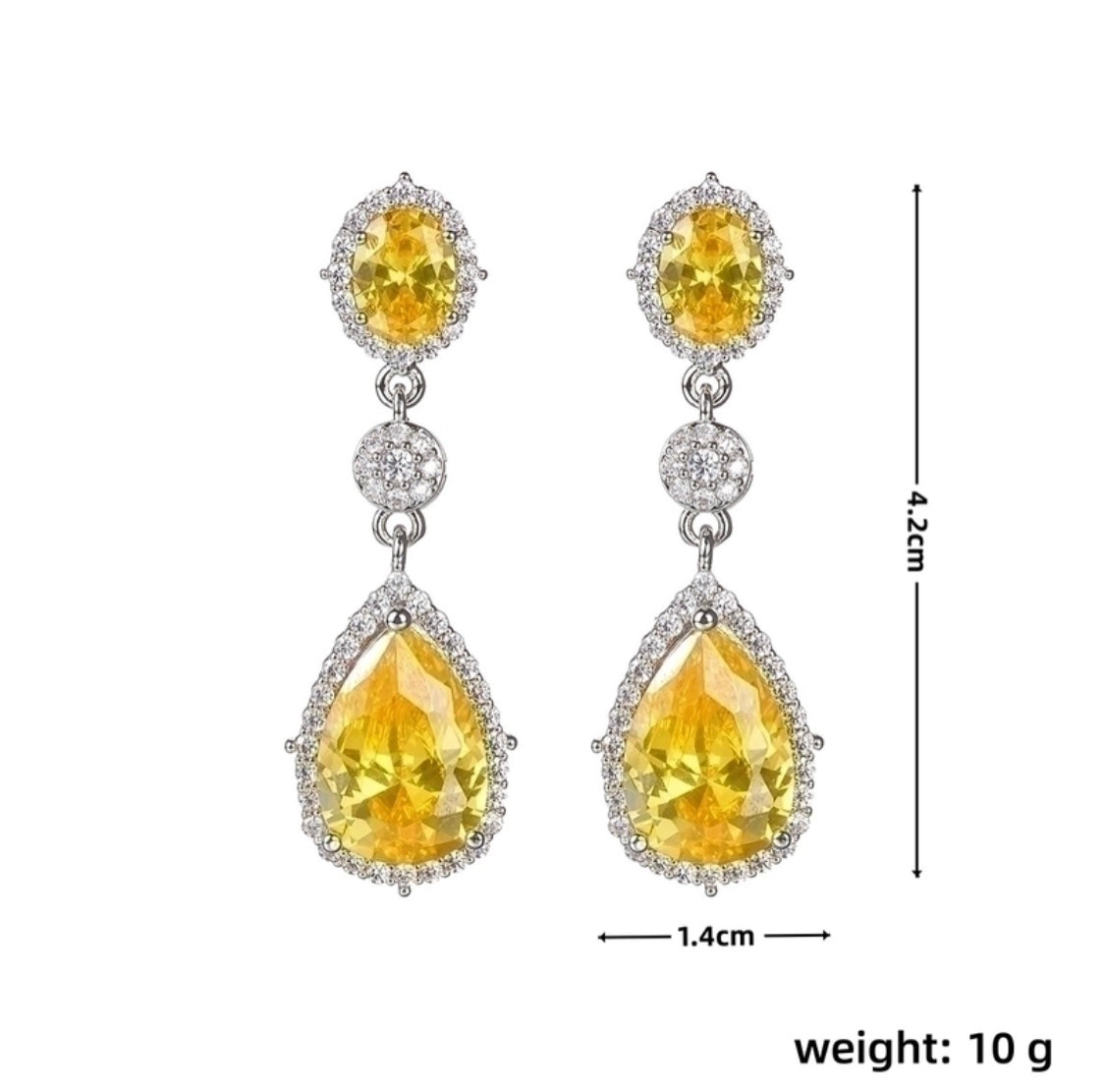 Moonlit Lumiere Drop Earrings