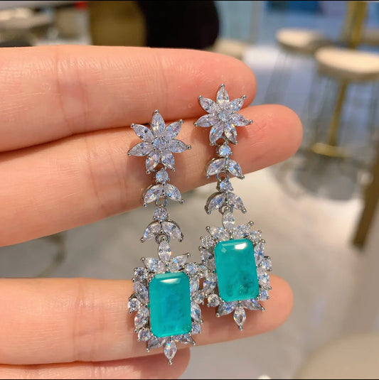 Opulent Cascade Drop Earrings