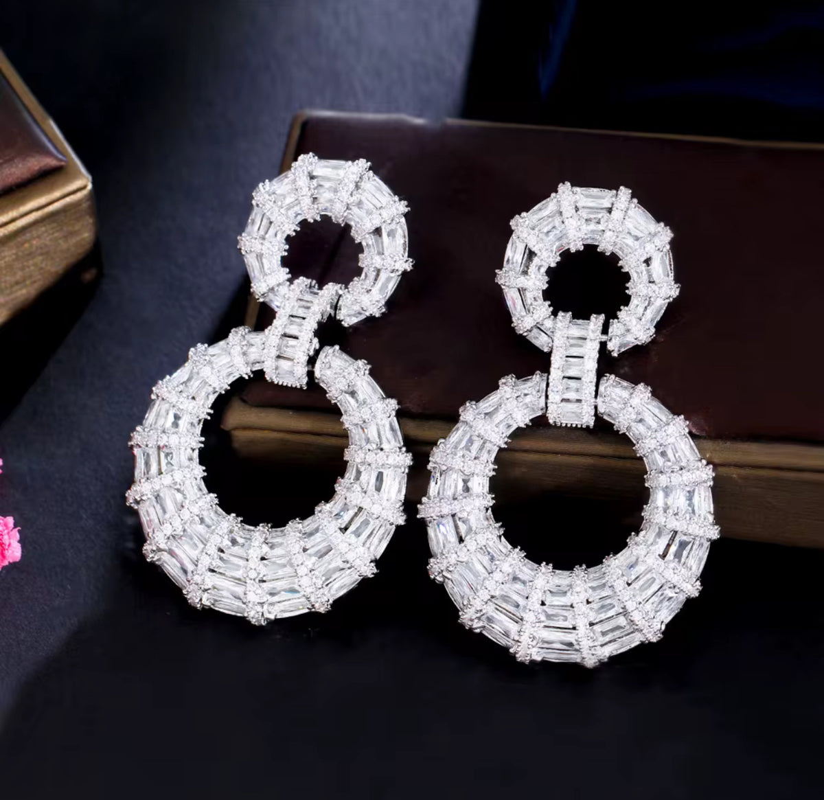Grand Gala Statement Drop Earrings
