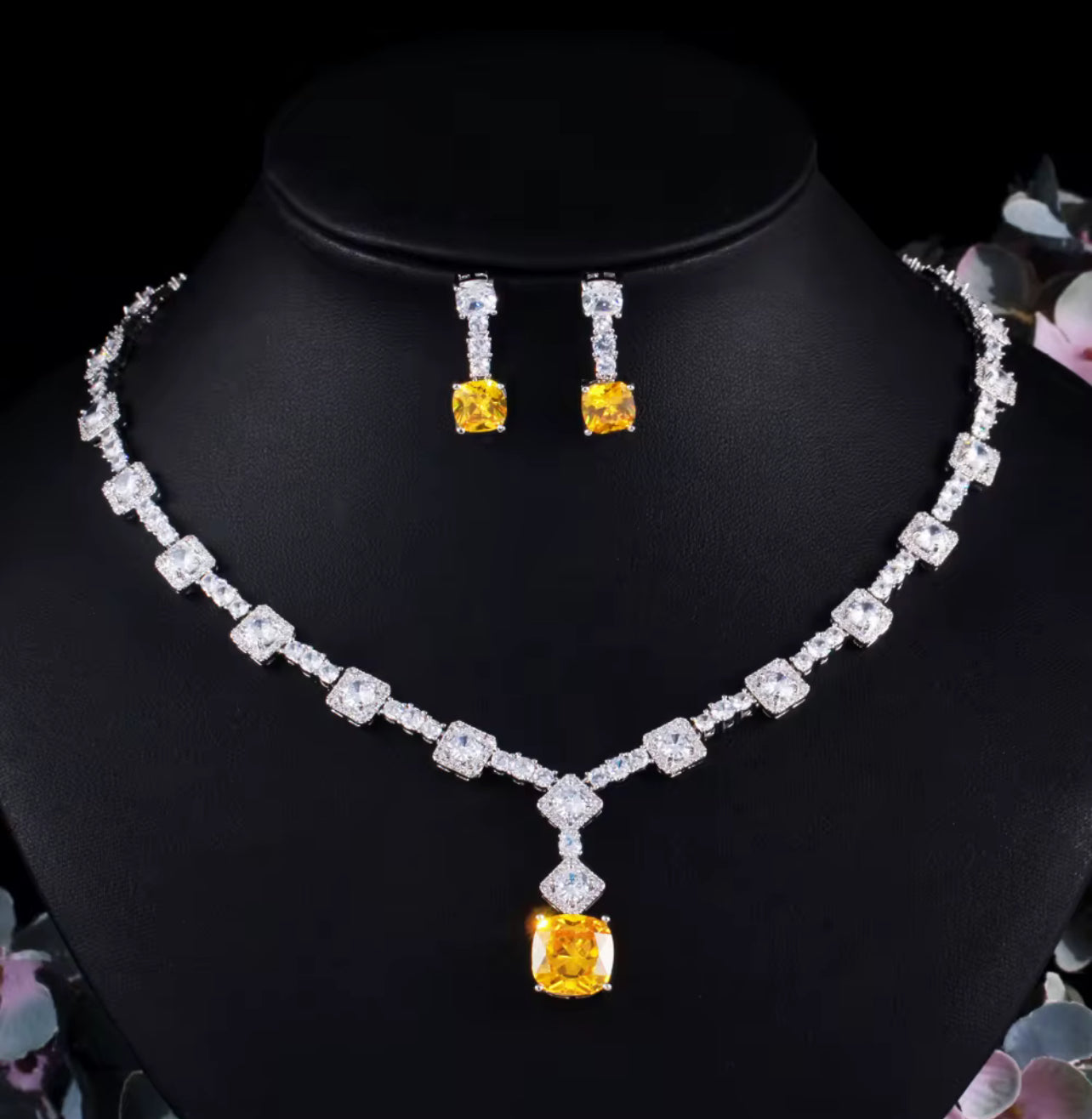 Glow Necklace & Earring Set