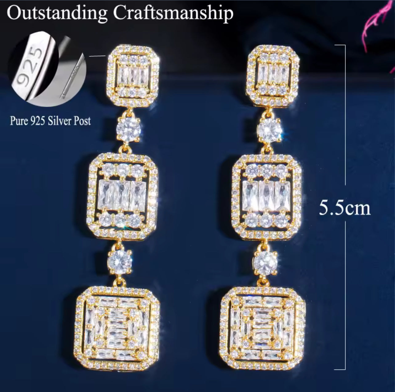Gilded Halo Earrings