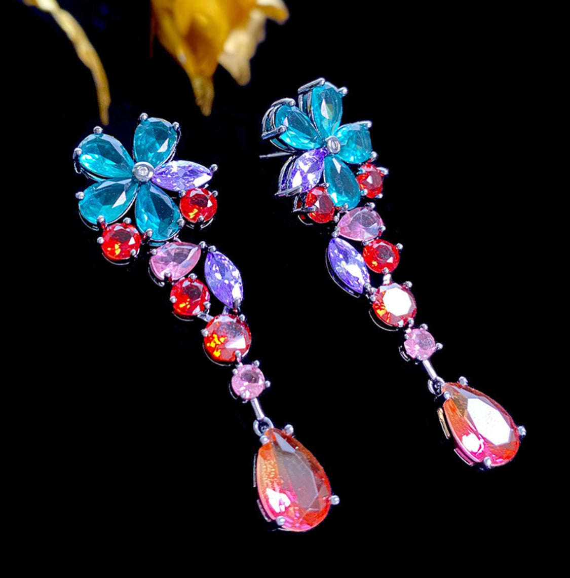 Sterling Silver Drop Earrings