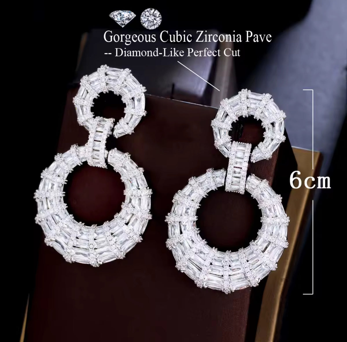 Grand Gala Statement Drop Earrings