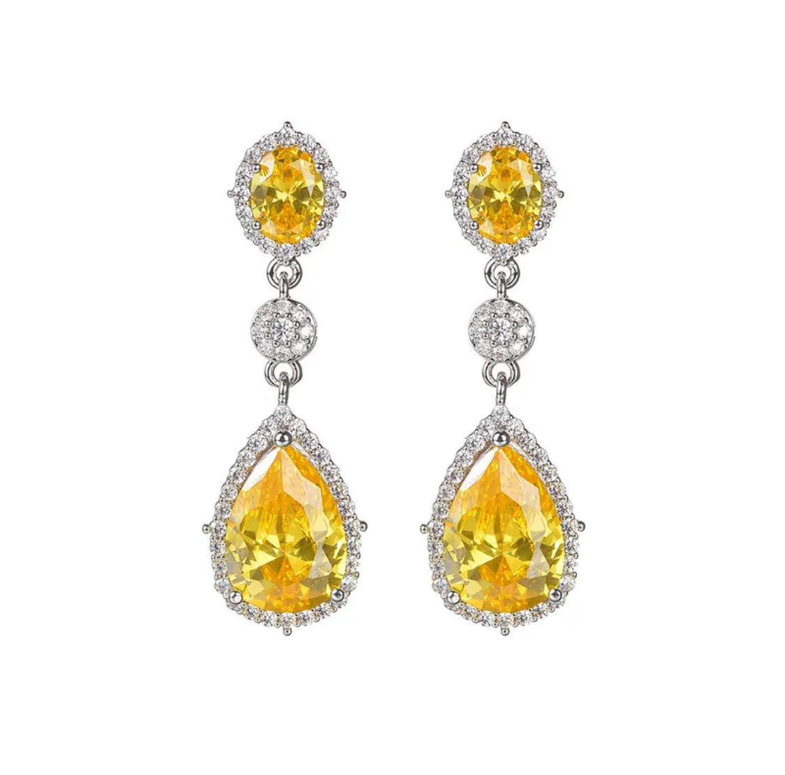 Ethereal Starlight Drop Earrings