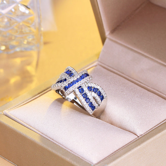 Royal Azure Knot Band
