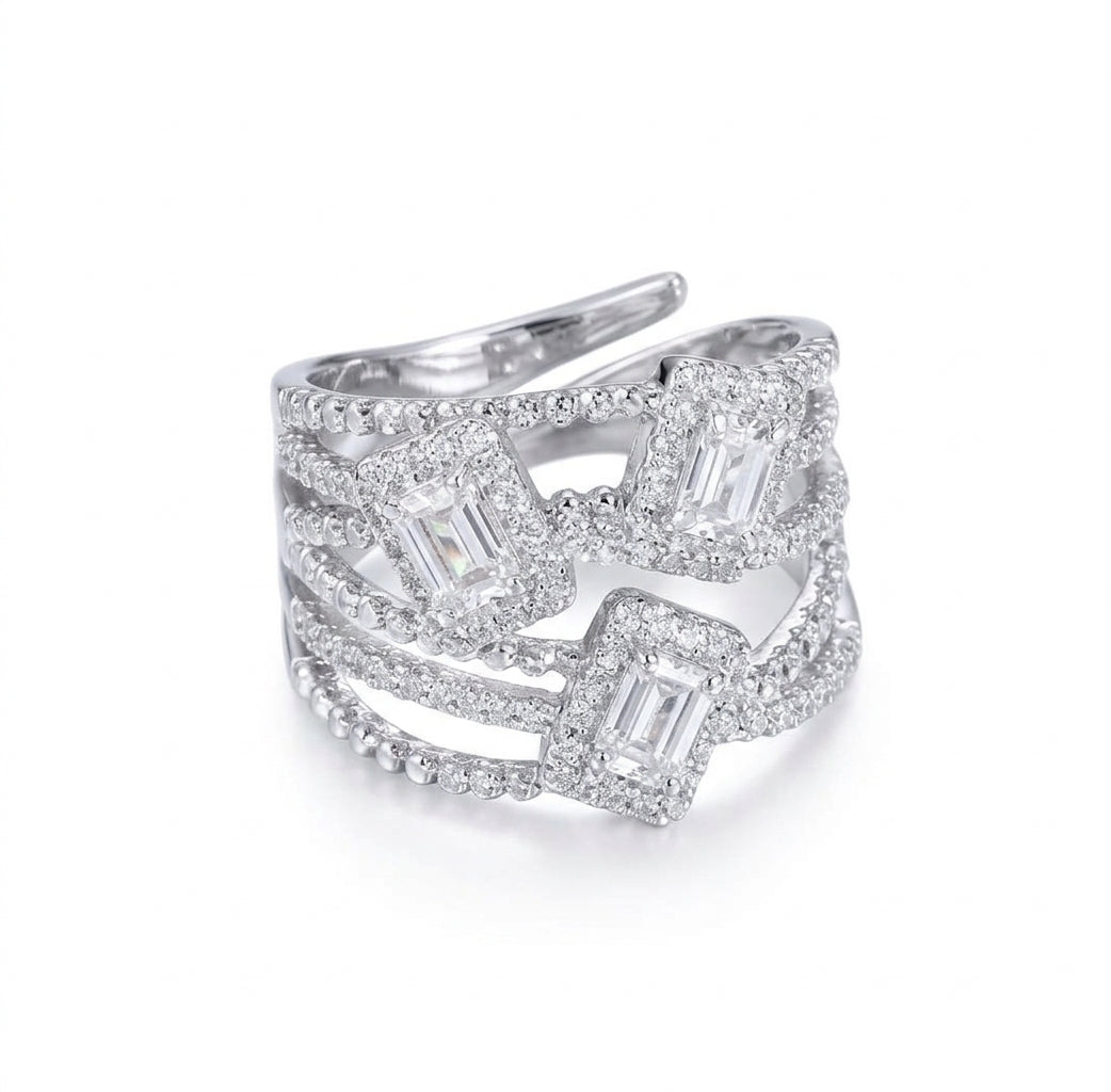 Aurelia Multi-Strand Statement Ring